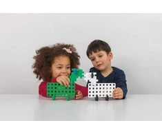 Plus Plus konstruktoriaus DIDELIŲ detalių pagrindukai, 10 det.