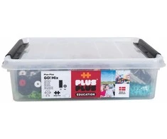 Plus Plus konstruktoriaus su PAGRINDUKAIS ir RATAIS, rinkinys