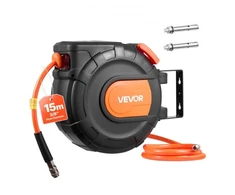 VEVOR Ištraukiama oro žarnos ritė, 15 m, 300 PSI