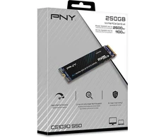 Ausinės PNY CS1030 NVMe PCIe 250 GB SSD diskas