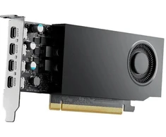 Ausinės PNY NVIDIA A400 4GB GDDR6 64-bit, žemo profilio (Low Profile), PCIe 4.0 x8, vieno lizdo, 4 x Mini DisplayPort 1.4a, 50W, LP laikiklis, maža dėžutė