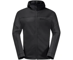 Polarinis džemperis su gobtuvu vyrams Jack Wolfskin Hirschberg Hooded FZ M 1710881-6000