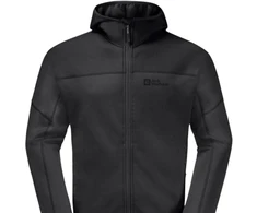 Polarinis džemperis su gobtuvu vyrams Jack Wolfskin Hirschberg Hooded FZ M 1710881-6000