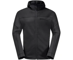 Polarinis džemperis su gobtuvu vyrams Jack Wolfskin Hirschberg Hooded FZ M 1710881-6000