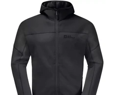 Polarinis džemperis su gobtuvu vyrams Jack Wolfskin Hirschberg Hooded FZ M 1710881-6000