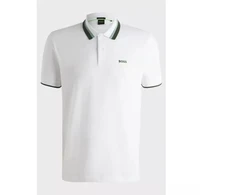 Polo BOSS Paddy AP Balta (50538101-100)