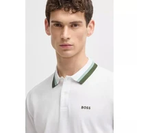Polo BOSS Paddy AP Balta (50538101-100)