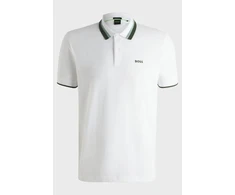 Polo BOSS Paddy AP Balta (50538101-100)