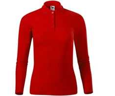Polo marškinėliai ilgomis rankovėmis Pique Polo LS W MLI-23107