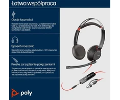 POLY Blackwire 5220 8X231AA Ausinės ant ausų