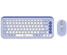 Logitech POP ICON COMBO Pelė AND KB - LILAC - CH - CENTRAL-419