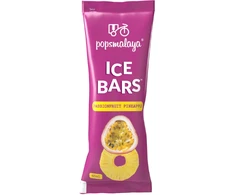 „Popsmalaya“ ledų batonėliai su pasiflorų ir ananasų skoniu, 45 ml (MY) (pakuotėje – 6 vnt.)