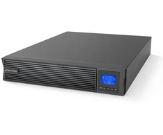 POWER WALKER nepertraukiamo maitinimo šaltinis (UPS) ON-LINE RACK 19" VFI 2000 ICR IOT PF1 1/1 fazės, 2000VA, 8X IEC C13, USB/RS232, LCD