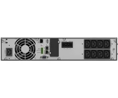 POWER WALKER UPS ON-LINE RACK 19" VFI 1500 ICR IOT PF1 1/1 FAZĖ, 1500VA, 8X IEC C13, USB/RS232, LCD