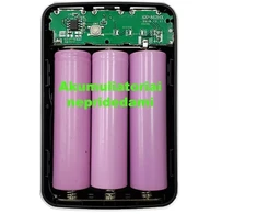 Powerbank baterijos dėklas