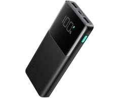 Powerbank“ J, 25 W, 10 000 mAh – juoda