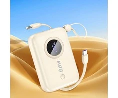 Powerbank K C 10000mAh - smėlio spalvos
