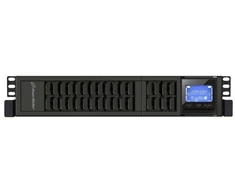 PowerWalker VFI 1000CRM LCD Dviguba konversija (Online) 1 kVA 800 W 3 x AC lizdai