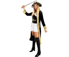 Prabangus pirato kostiumas moterims – Piratai