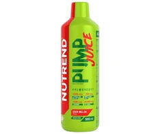 Pre-workout buteliukas Nutrend Pump Juice 900 ml, rūgščių melionų skonio