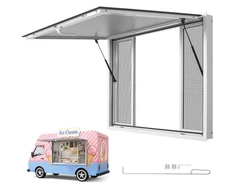 Prekybinis langas VEVOR FCBWCK48X36TLCS4, 1220x915 mm