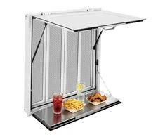 Prekybinis langas VEVOR FHDGNCK3636ZWTJTLCS4, 915x915 mm