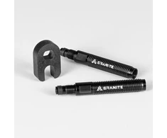 Presta vožtuvų prailgintuvas 60 mm GRANITE