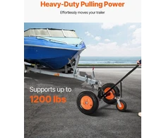 VEVOR 1200 kg priekabos vežimėlis, reguliuojamas aukštis