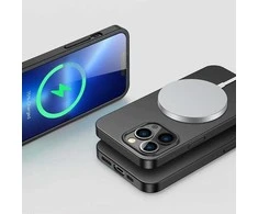 priekinis ir galinis dangtelis iPhone 13 Pro + grūdinto stiklo ekrano apsauga juoda (JR-BP935 juoda)