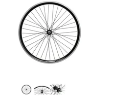 Priekinis ratas 27.5'' V-BRAKE, ratlankis juodas / stebulė juoda