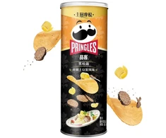 Pringles Juodas Truffle Velvet Mashed Potato Flavor 80g x 24 pcs (CHI)