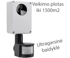 Profesionali Ultragarsinė Baidyklė 1500m2