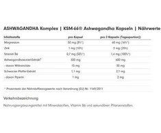 ProFuel Ashwagandha Komplex KSM-66 120 Kapseln