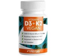 ProFuel“ vitaminas D3 ir K2 120 tabl.