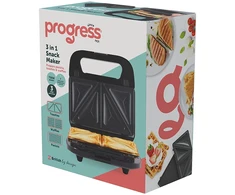 Vaflinė Progress EK6666PVDE 3-in-1 užkandžių keptuvė