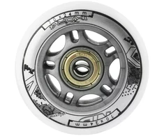 PU 70x24 82A Baltas (4 vnt.) + ABEC-7 (8 vnt.) NILS EXTREME RINKINYS