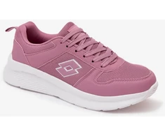 Pudros rožiniai platforminiai sportbačiai Step in style