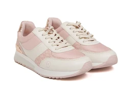 Pudroworóżowe sneakersy moterims Michael Kors 49R4AIFS2L