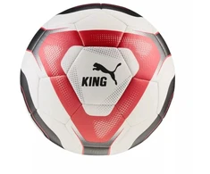 Puma AC Milan King futbolo kamuolys baltai-raudonai-juodas 85011 01