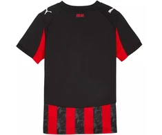Puma AC Milan Namų marškinėlių replika vaikiški marškinėliai Juoda ir Raudona 779965 01