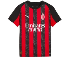 Puma AC Milan Namų marškinėlių replika vaikiški marškinėliai Juoda ir Raudona 779965 01