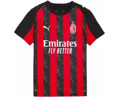 Puma AC Milan Namų marškinėlių replika vaikiški marškinėliai Juoda ir Raudona 779965 01
