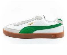 Puma Club II Era vyriški odiniai sportiniai batai kedai balti pilki žali