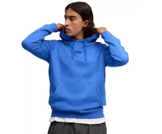 Puma ESS 1-ojo logotipo vyriškas džemperis su gobtuvu mėlynas 692914 13
