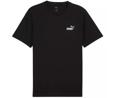 Puma Ess 2 Spalvų Mažas Nr. 1 Logotipo Marškinėliai Juodi 684717 01