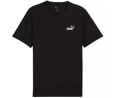 Puma Ess 2 Spalvų Mažas Nr. 1 Logotipo Marškinėliai Juodi 684717 01