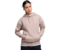 Puma ESS Centruotas katės logotipas Laisvas džemperis su gobtuvu Rožinis 692917 89