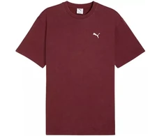 Puma Ess Išskirtiniai Laisvo Kirpimo Marškinėliai Burgundijos 688048 96