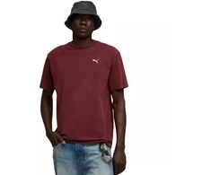 Puma Ess Išskirtiniai Laisvo Kirpimo Marškinėliai Burgundijos 688048 96