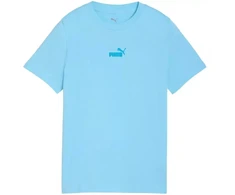Puma ESS Marškinėliai su mažu Nr. 1 logotipu viduryje vaikams Mėlyni 692975 45
